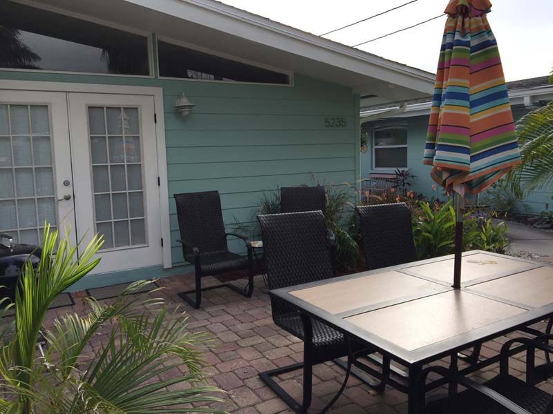 Siesta Key Village Front Patio